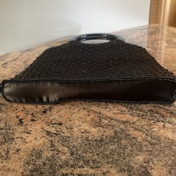 Vintage Beaded Floral Purse - Picture 7 of 9